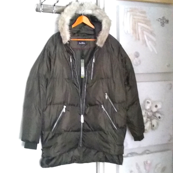 Sam Edelman women Quilted Puffer  sz L - Picture 1 of 8